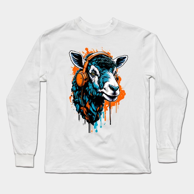 Sheep funny art lover Long Sleeve T-Shirt by T-shirt US